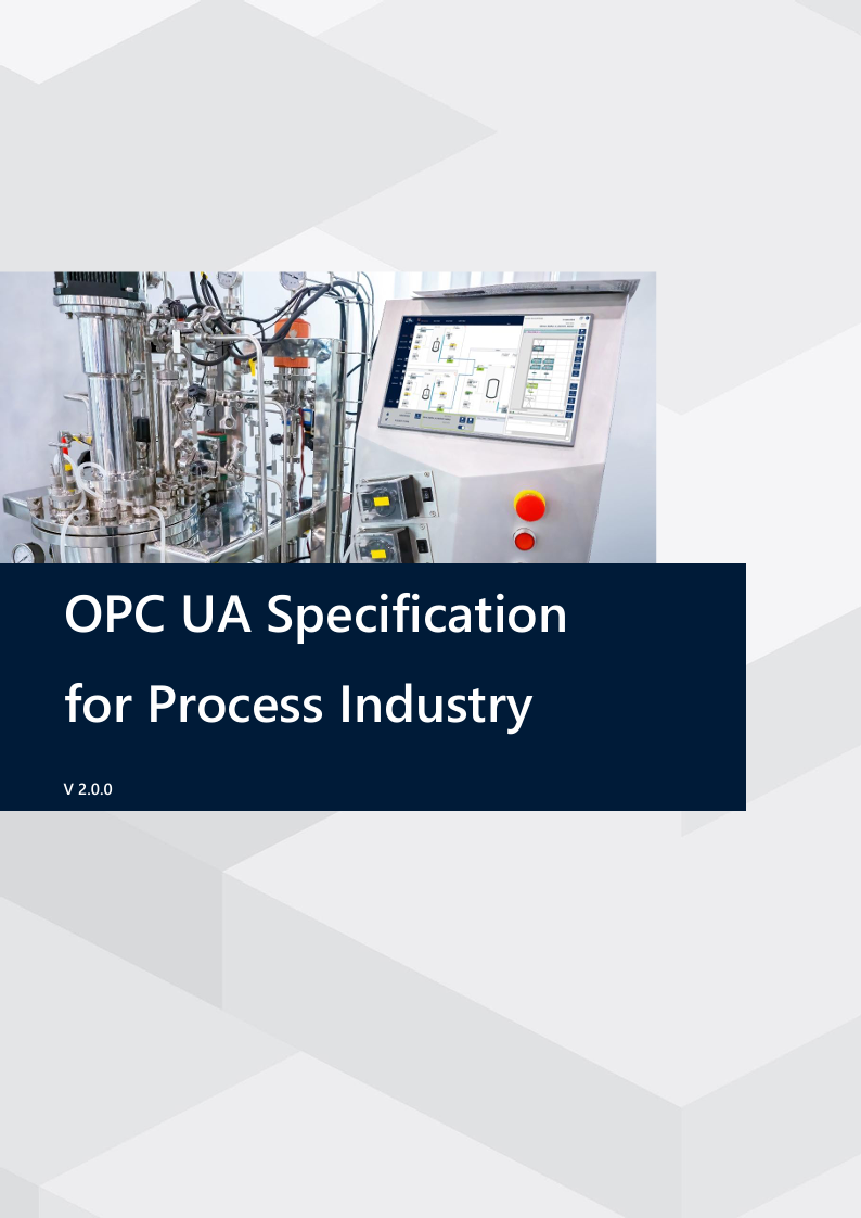 OPC UA Spec 4 Process Industry v.2.0.0