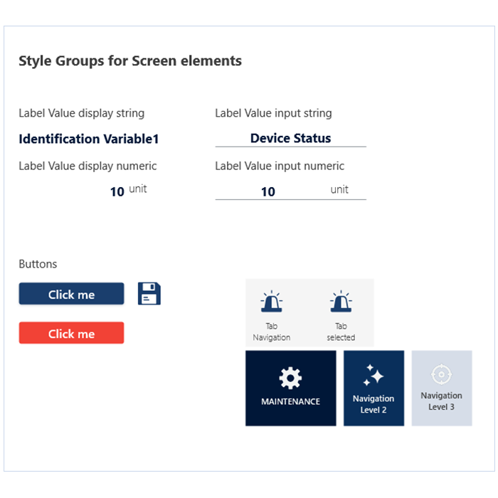 Styles for Smart Object Templates – COPA-DATA zenon Engineering Store